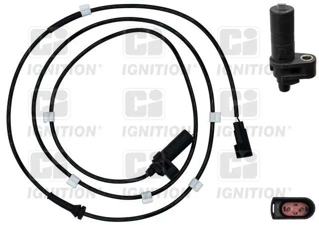 Sensor, Raddrehzahl Hinterachse rechts QUINTON HAZELL XABS1058