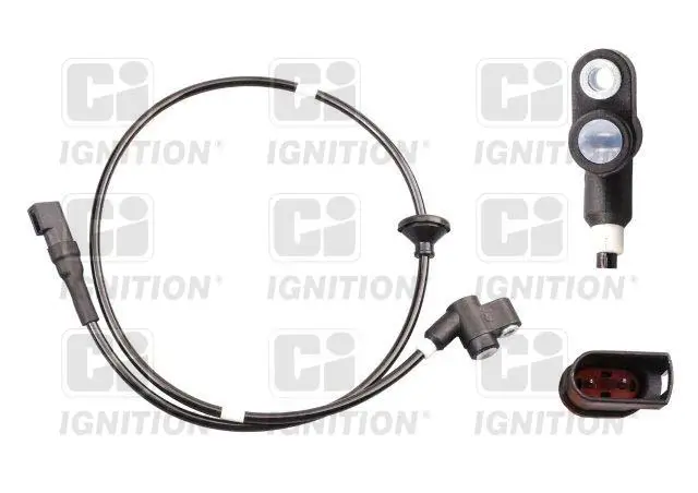 Sensor, Raddrehzahl Hinterachse QUINTON HAZELL XABS1123
