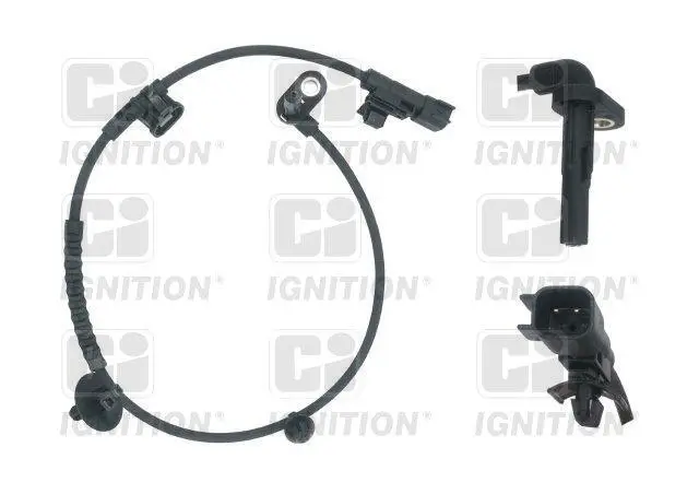 Sensor, Raddrehzahl Hinterachse rechts QUINTON HAZELL XABS1208