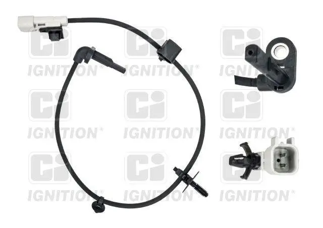 Sensor, Raddrehzahl Hinterachse links QUINTON HAZELL XABS1209