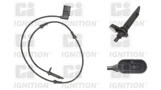 Sensor, Raddrehzahl Vorderachse links QUINTON HAZELL XABS1274 Bild Sensor, Raddrehzahl Vorderachse links QUINTON HAZELL XABS1274