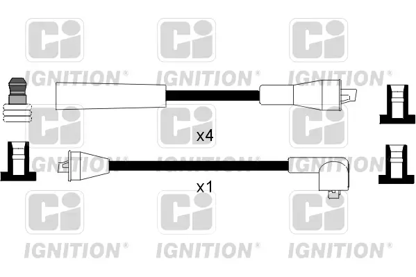 Zündleitungssatz QUINTON HAZELL XC1025