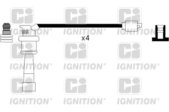 Zündleitungssatz QUINTON HAZELL XC1113 Bild Zündleitungssatz QUINTON HAZELL XC1113