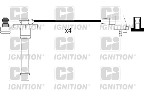 Zündleitungssatz QUINTON HAZELL XC622 Bild Zündleitungssatz QUINTON HAZELL XC622