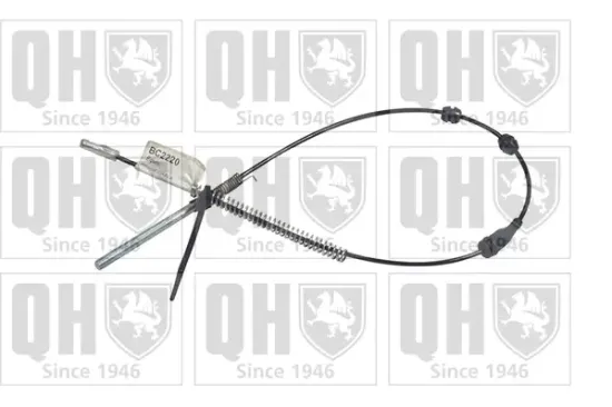 Seilzug, Feststellbremse hinten links QUINTON HAZELL BC2220 Bild Seilzug, Feststellbremse hinten links QUINTON HAZELL BC2220