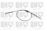 Seilzug, Feststellbremse hinten links QUINTON HAZELL BC2222
