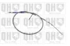 Seilzug, Feststellbremse hinten links QUINTON HAZELL BC2246