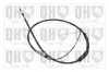 Seilzug, Feststellbremse hinten links QUINTON HAZELL BC2298