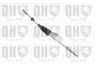 Seilzug, Feststellbremse Mitte QUINTON HAZELL BC2361
