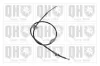 Seilzug, Feststellbremse hinten links QUINTON HAZELL BC3218