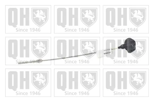Seilzug, Feststellbremse vorne QUINTON HAZELL BC3526