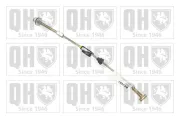 Seilzug, Feststellbremse Mitte QUINTON HAZELL BC3667
