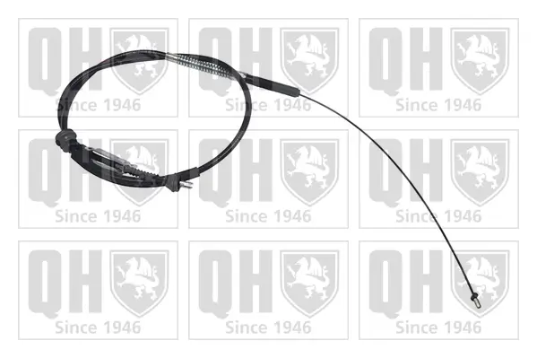 Seilzug, Feststellbremse Mitte hinten links QUINTON HAZELL BC3739
