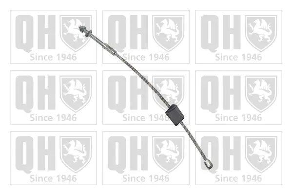 Seilzug, Feststellbremse vorne QUINTON HAZELL BC3772