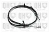 Seilzug, Feststellbremse vorne QUINTON HAZELL BC4037