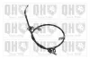Seilzug, Feststellbremse hinten links QUINTON HAZELL BC4232