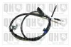 Seilzug, Feststellbremse hinten links QUINTON HAZELL BC4423