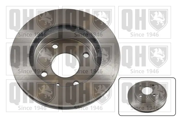 Bremsscheibe Vorderachse QUINTON HAZELL BDC3236