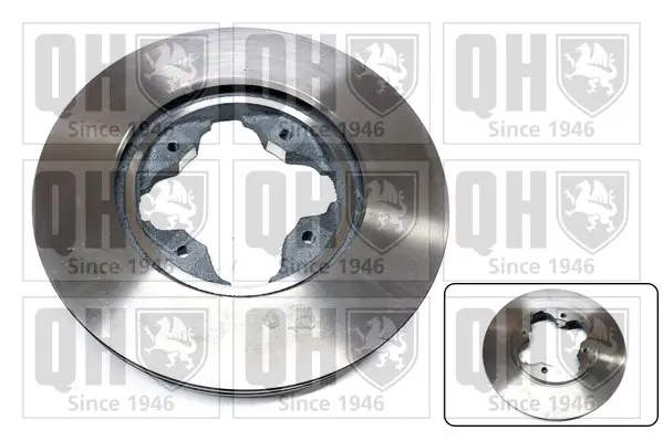 Bremsscheibe Vorderachse QUINTON HAZELL BDC4357