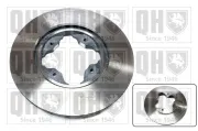Bremsscheibe Vorderachse QUINTON HAZELL BDC4357