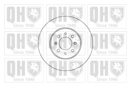 Bremsscheibe Vorderachse QUINTON HAZELL BDC5211 Bild Bremsscheibe Vorderachse QUINTON HAZELL BDC5211