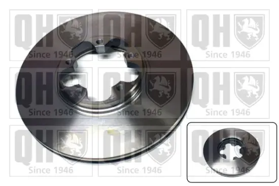 Bremsscheibe Vorderachse QUINTON HAZELL BDC5342 Bild Bremsscheibe Vorderachse QUINTON HAZELL BDC5342