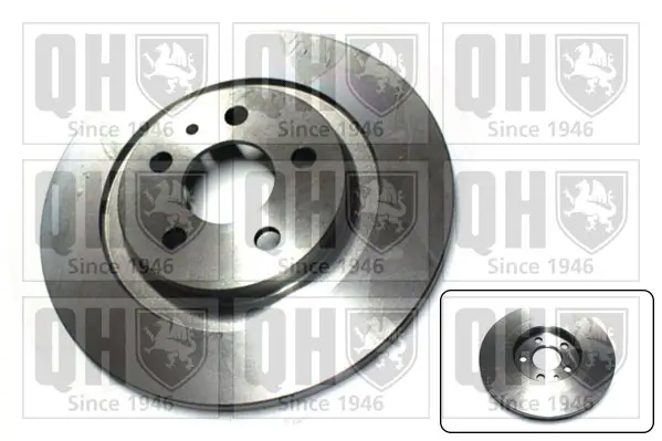 Bremsscheibe Hinterachse QUINTON HAZELL BDC5349