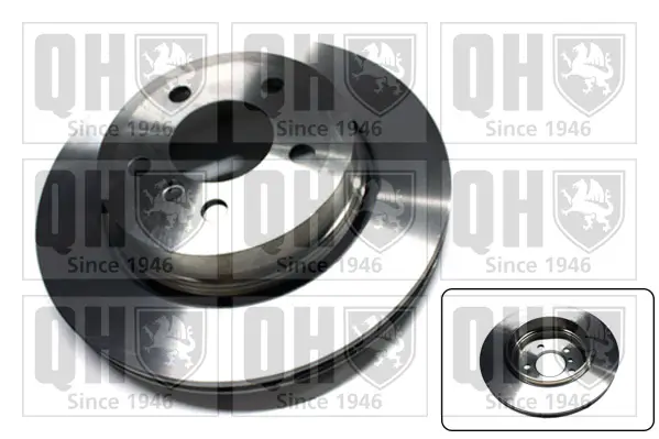Bremsscheibe Hinterachse QUINTON HAZELL BDC5508