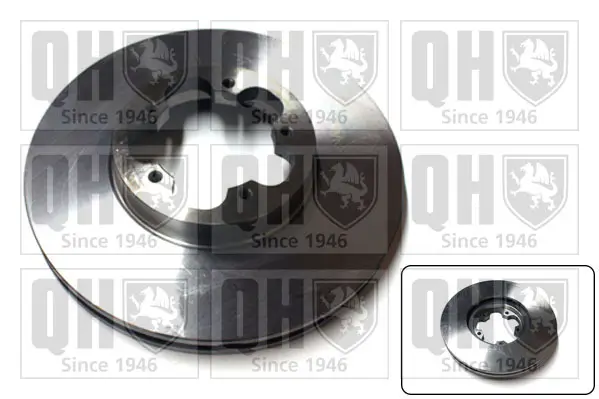 Bremsscheibe Vorderachse QUINTON HAZELL BDC5522
