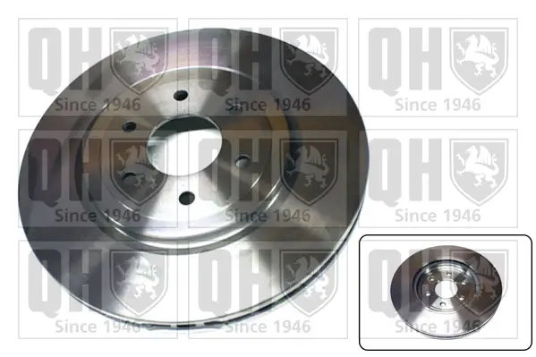 Bremsscheibe Vorderachse QUINTON HAZELL BDC5540