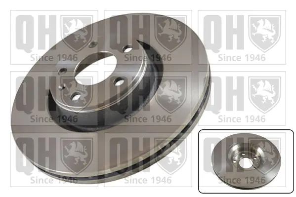 Bremsscheibe Vorderachse QUINTON HAZELL BDC5545