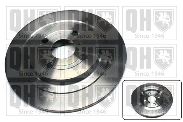 Bremsscheibe Hinterachse QUINTON HAZELL BDC5573