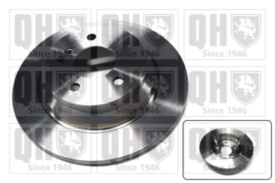 Bremsscheibe Hinterachse QUINTON HAZELL BDC5587 Bild Bremsscheibe Hinterachse QUINTON HAZELL BDC5587