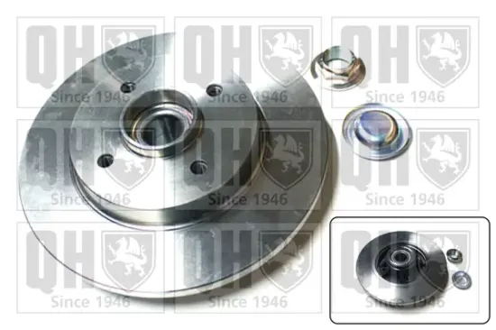 Bremsscheibe Hinterachse QUINTON HAZELL BDC5595 Bild Bremsscheibe Hinterachse QUINTON HAZELL BDC5595