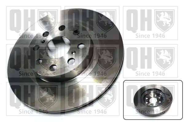 Bremsscheibe Hinterachse QUINTON HAZELL BDC5656