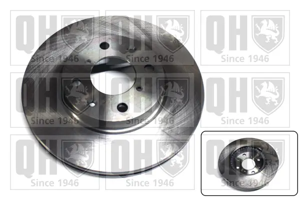 Bremsscheibe Vorderachse QUINTON HAZELL BDC5701