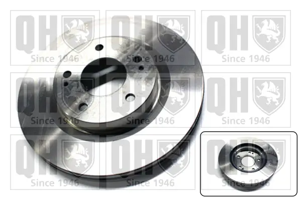 Bremsscheibe Vorderachse QUINTON HAZELL BDC5723
