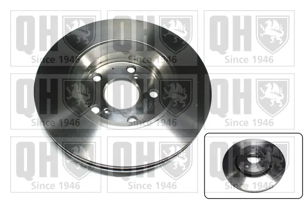 Bremsscheibe Vorderachse QUINTON HAZELL BDC5879