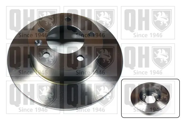 Bremsscheibe Hinterachse QUINTON HAZELL BDC5991