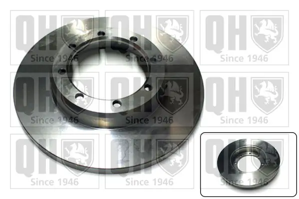 Bremsscheibe Hinterachse QUINTON HAZELL BDC5992