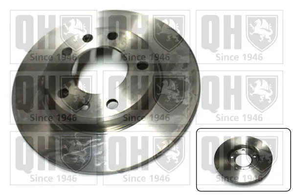 Bremsscheibe Hinterachse QUINTON HAZELL BDC6021