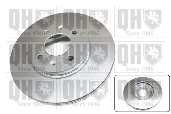 Bremsscheibe Vorderachse QUINTON HAZELL BDC6102