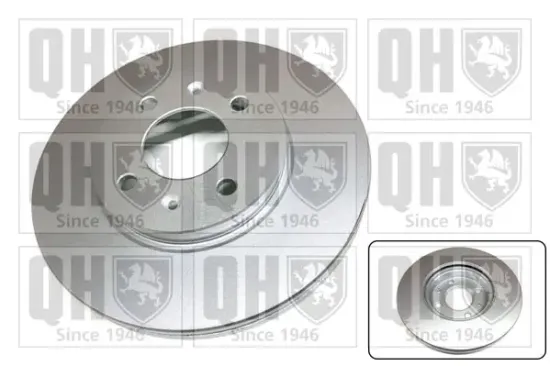 Bremsscheibe Vorderachse QUINTON HAZELL BDC6102 Bild Bremsscheibe Vorderachse QUINTON HAZELL BDC6102