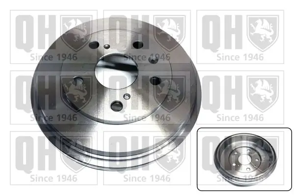 Bremstrommel Hinterachse QUINTON HAZELL BDR647