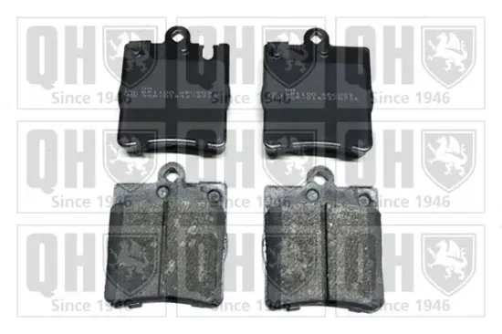 Bremsbelagsatz, Scheibenbremse Hinterachse QUINTON HAZELL BP1100 Bild Bremsbelagsatz, Scheibenbremse Hinterachse QUINTON HAZELL BP1100