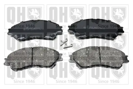 Bremsbelagsatz, Scheibenbremse Vorderachse QUINTON HAZELL BP1909 Bild Bremsbelagsatz, Scheibenbremse Vorderachse QUINTON HAZELL BP1909
