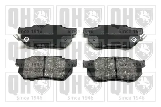 Bremsbelagsatz, Scheibenbremse Vorderachse QUINTON HAZELL BP329 Bild Bremsbelagsatz, Scheibenbremse Vorderachse QUINTON HAZELL BP329