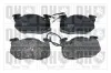 Bremsbelagsatz, Scheibenbremse Vorderachse QUINTON HAZELL BP361