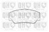 Bremsbelagsatz, Scheibenbremse Vorderachse QUINTON HAZELL BP406