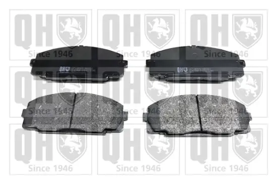 Bremsbelagsatz, Scheibenbremse Vorderachse QUINTON HAZELL BP970 Bild Bremsbelagsatz, Scheibenbremse Vorderachse QUINTON HAZELL BP970